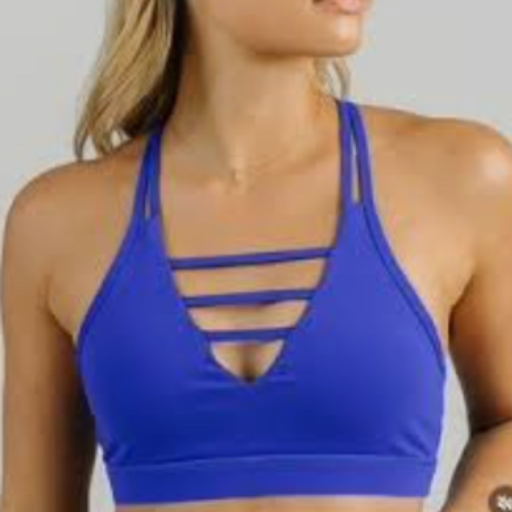 L | Victoria's Secret Blue Sports Bra